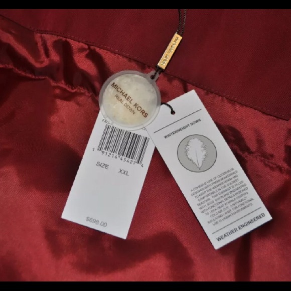 Michael Kors Heavy Weatherweight Men's Hooded Parka Jacket Down Coat NWT - Picture 7 of 7